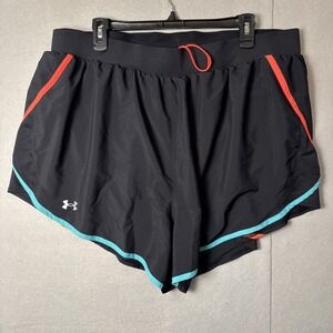 Women's Under Armour Plus UA Fly by 2.0 Loose Fit Running‎ Shorts 2XL